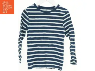 Langærmet stribet t-shirt fra H&M (str. 116)