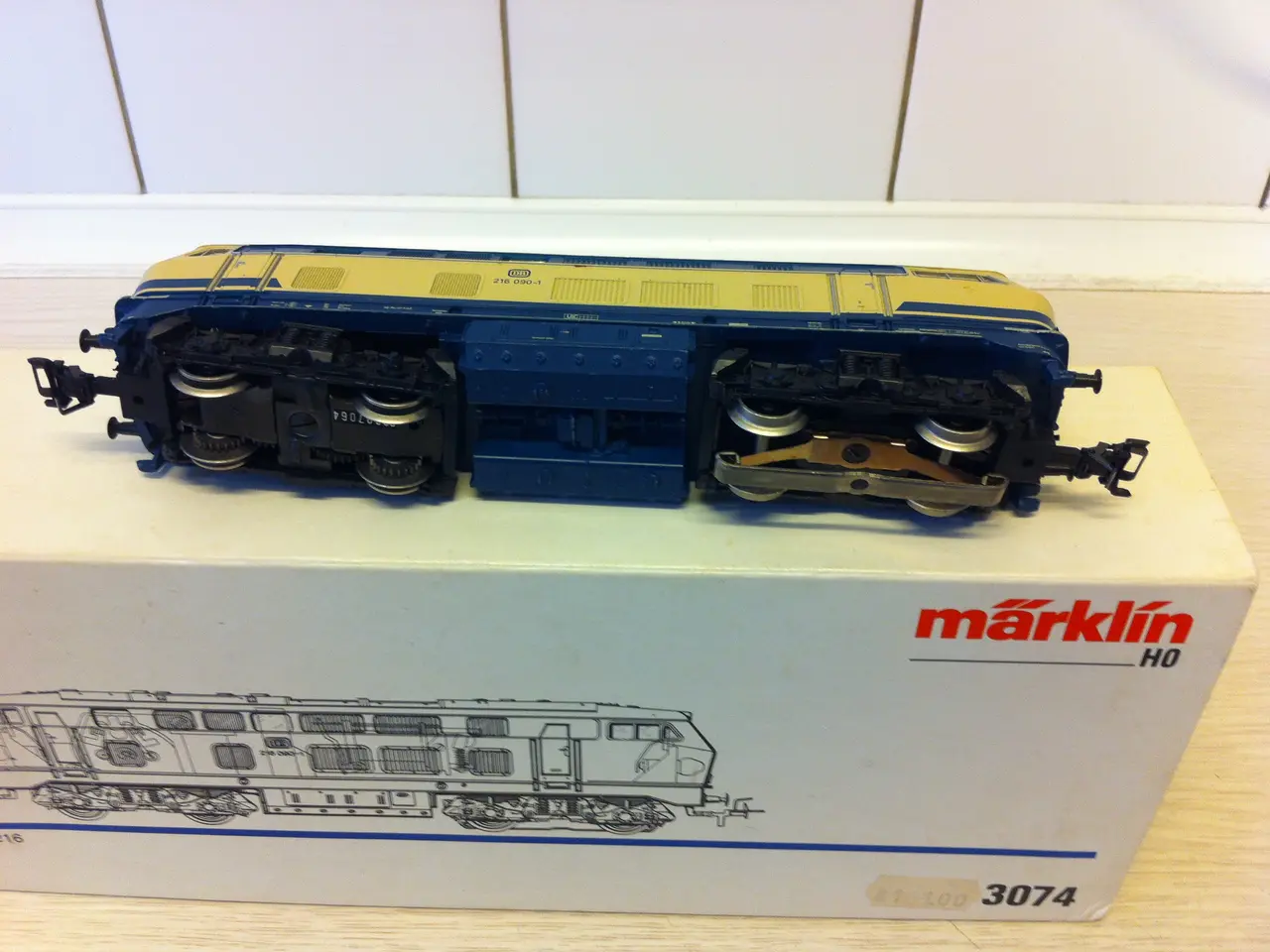 Billede 5 - Märklin 3074 DB BR 216 Velholdt lok i flot stand