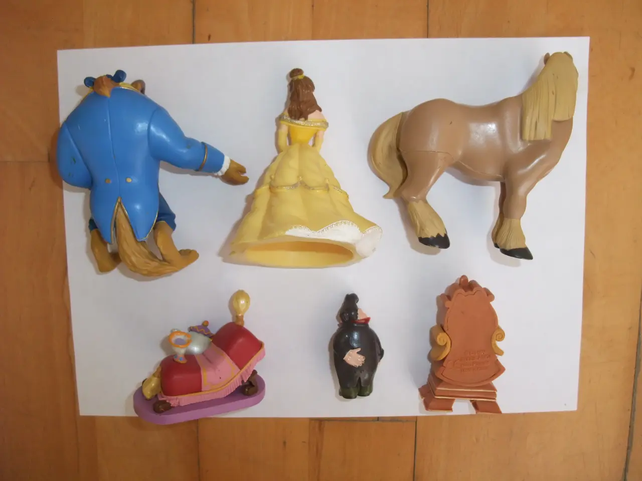Billede 5 - Skønheden og Udyret Figurer