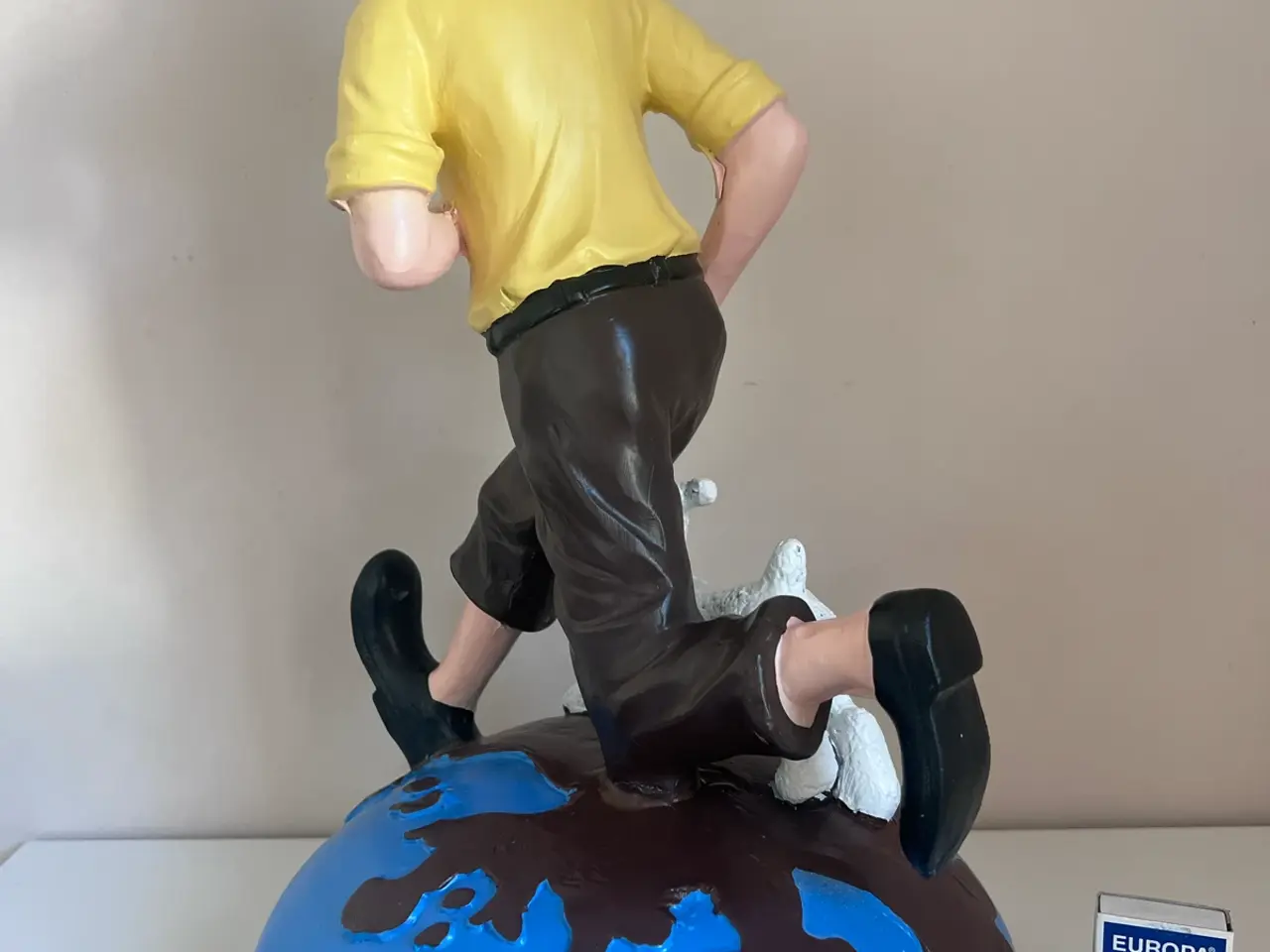 Billede 4 - Stor Tintin og Terry skulptur fra 80’erne