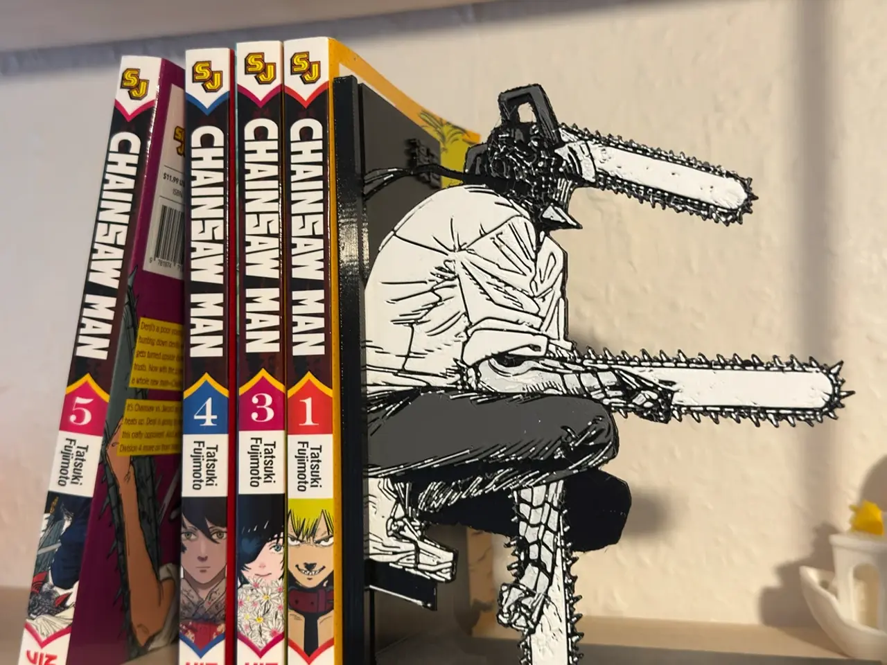 Billede 1 - Chainsaw man bookend