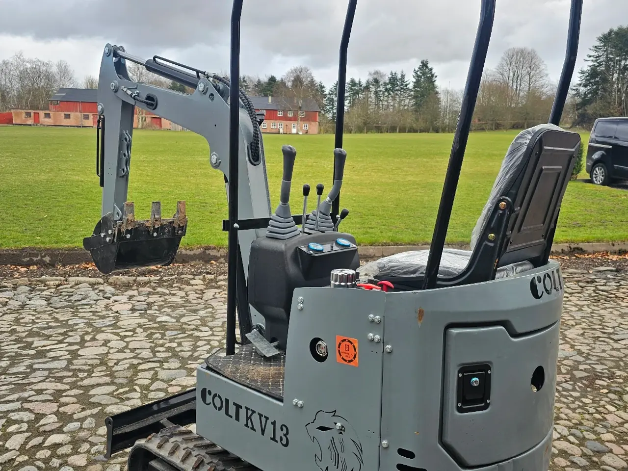 Billede 5 - 1,3 ton minigraver med diesel motor. Momsfri.