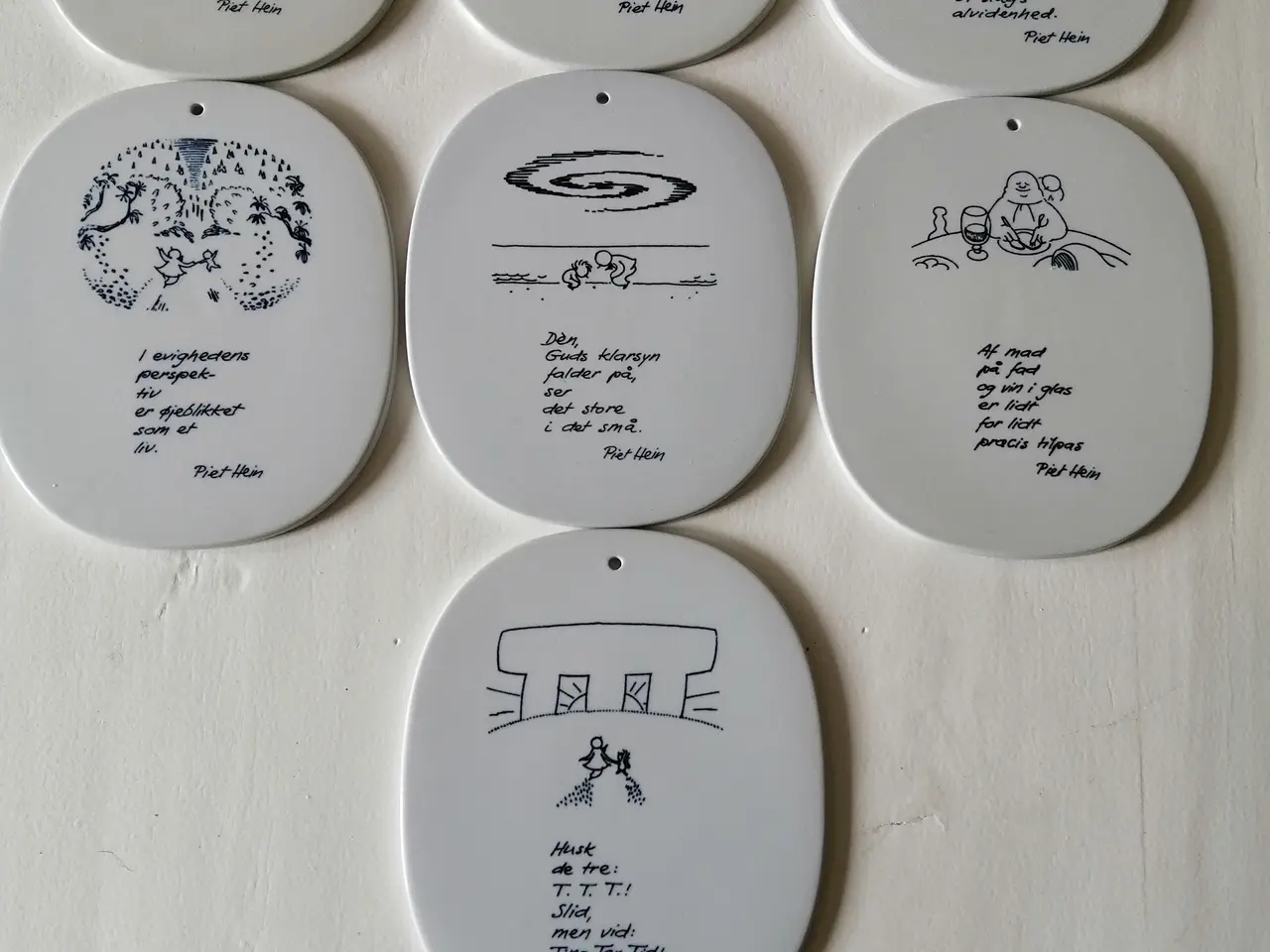 Billede 1 - Piet Hein Platter 