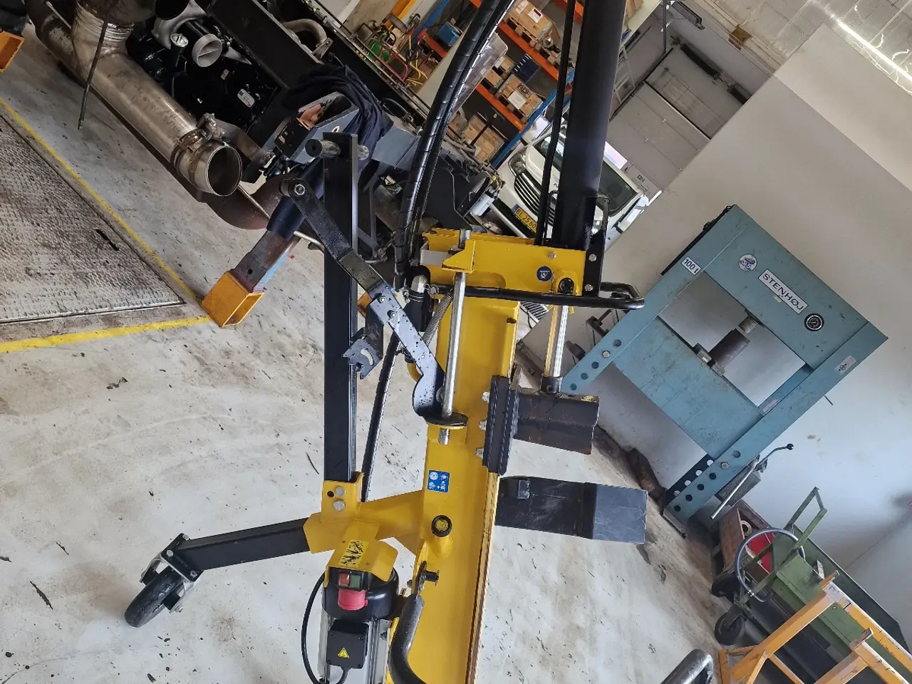 Billede 2 - Brændekløver 11 ton – 400V – P. Lindberg