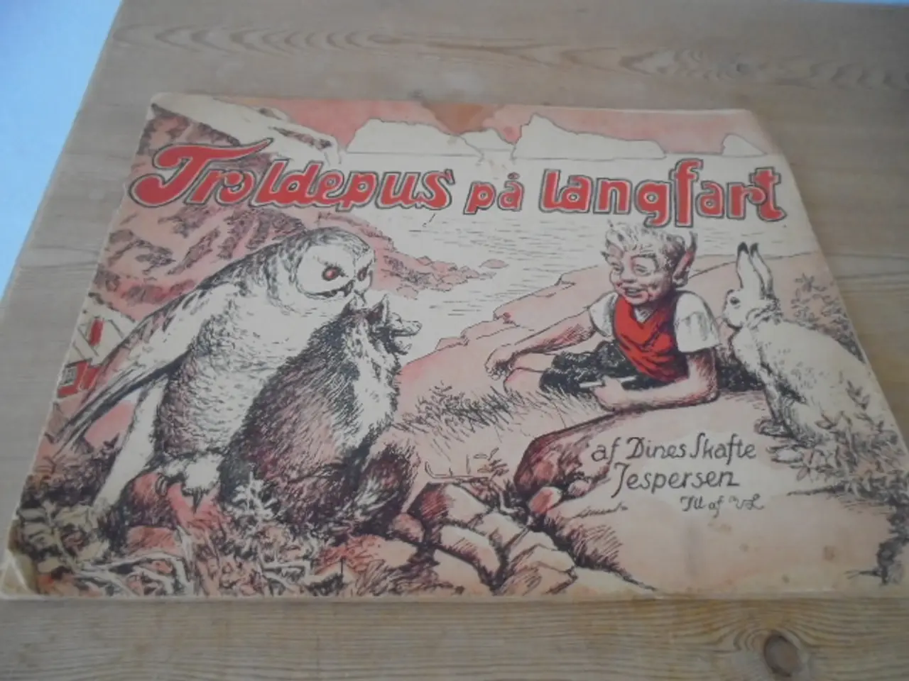Billede 1 - Troldepus på langfart – originaludgaven fra 1957