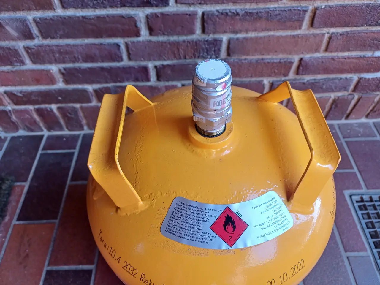Billede 2 - Ny 11 kg gasflaske. Har 2 gasflasker til salg