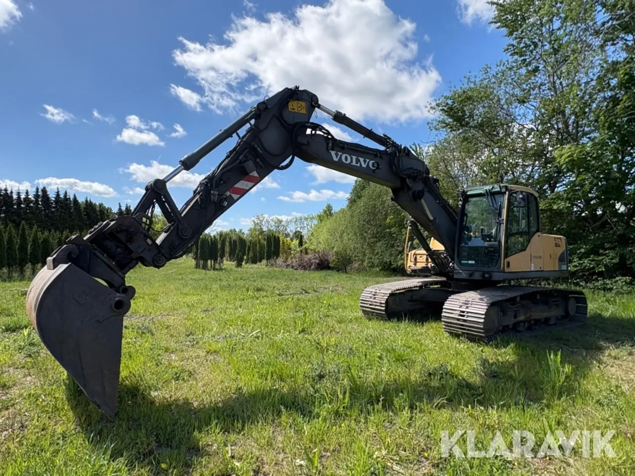 Billede 2 - Gravemaskine Volvo EC 180CL med 3 skovle og sortergrab