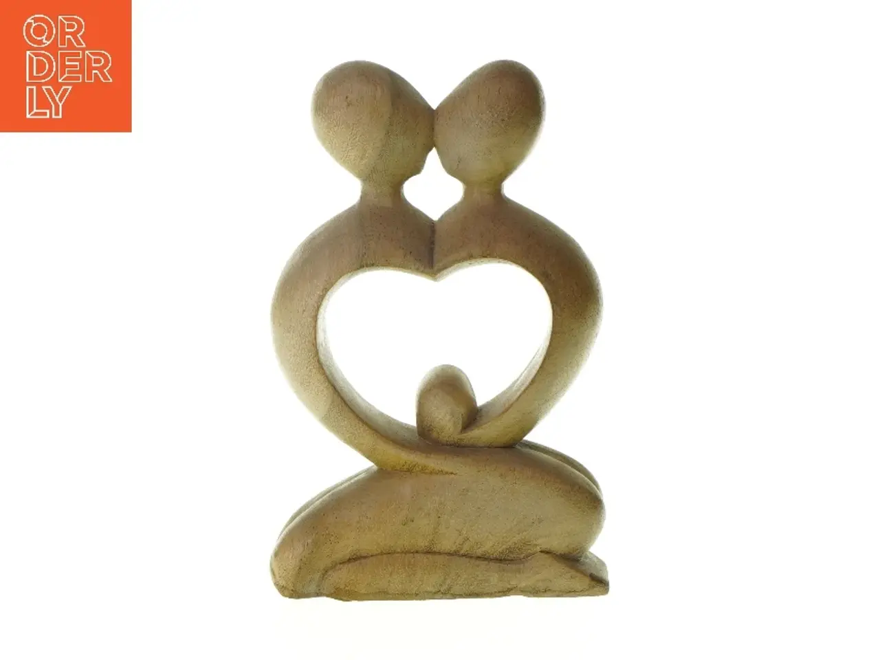 Billede 1 - Figur i træ (str. LBH 13x4x19 cm)