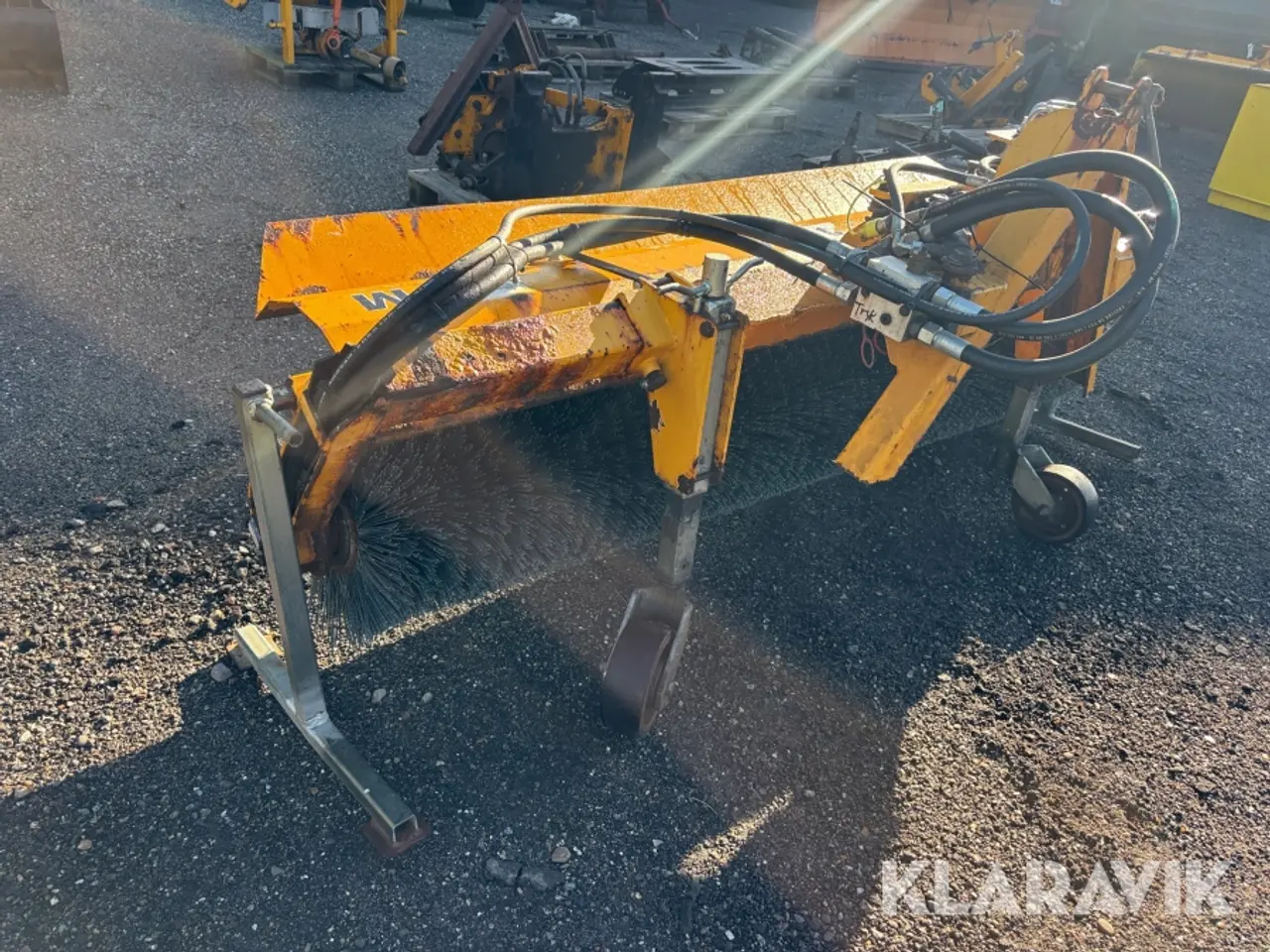 Billede 5 - Hydraulisk kost FM HFA 2,3 meter - til a-ramme