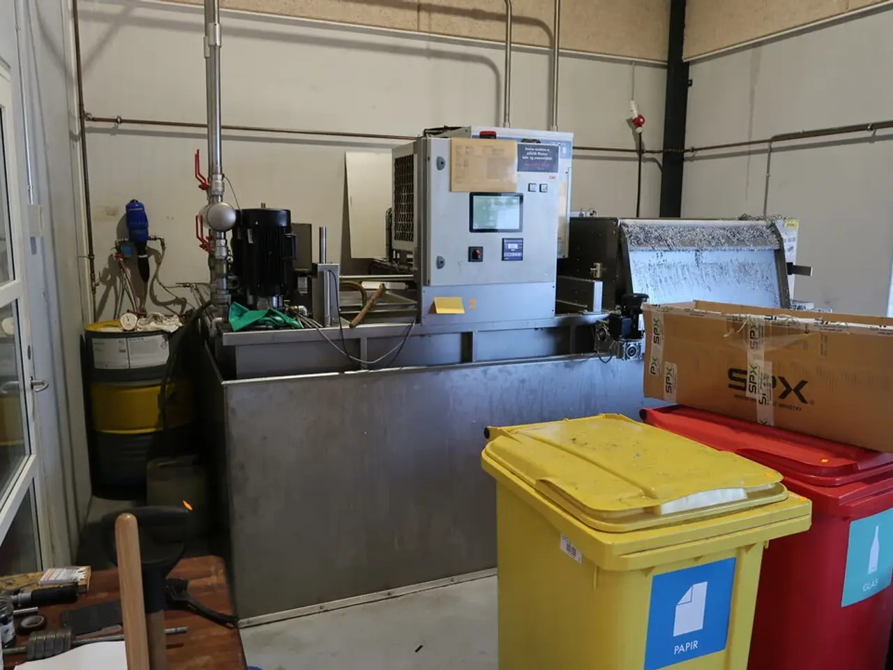 Billede 1 - Rense-pumpestation med 12 stk. filtersystem/køling/nødmotorer TAE EVO TECH