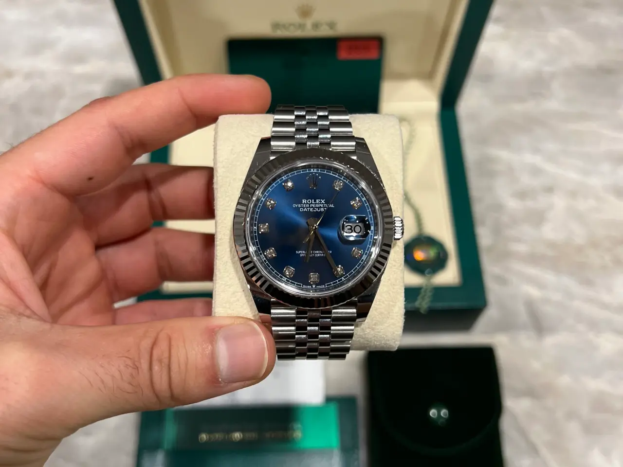 Billede 6 - Rolex Datejust 126334, 41 mm