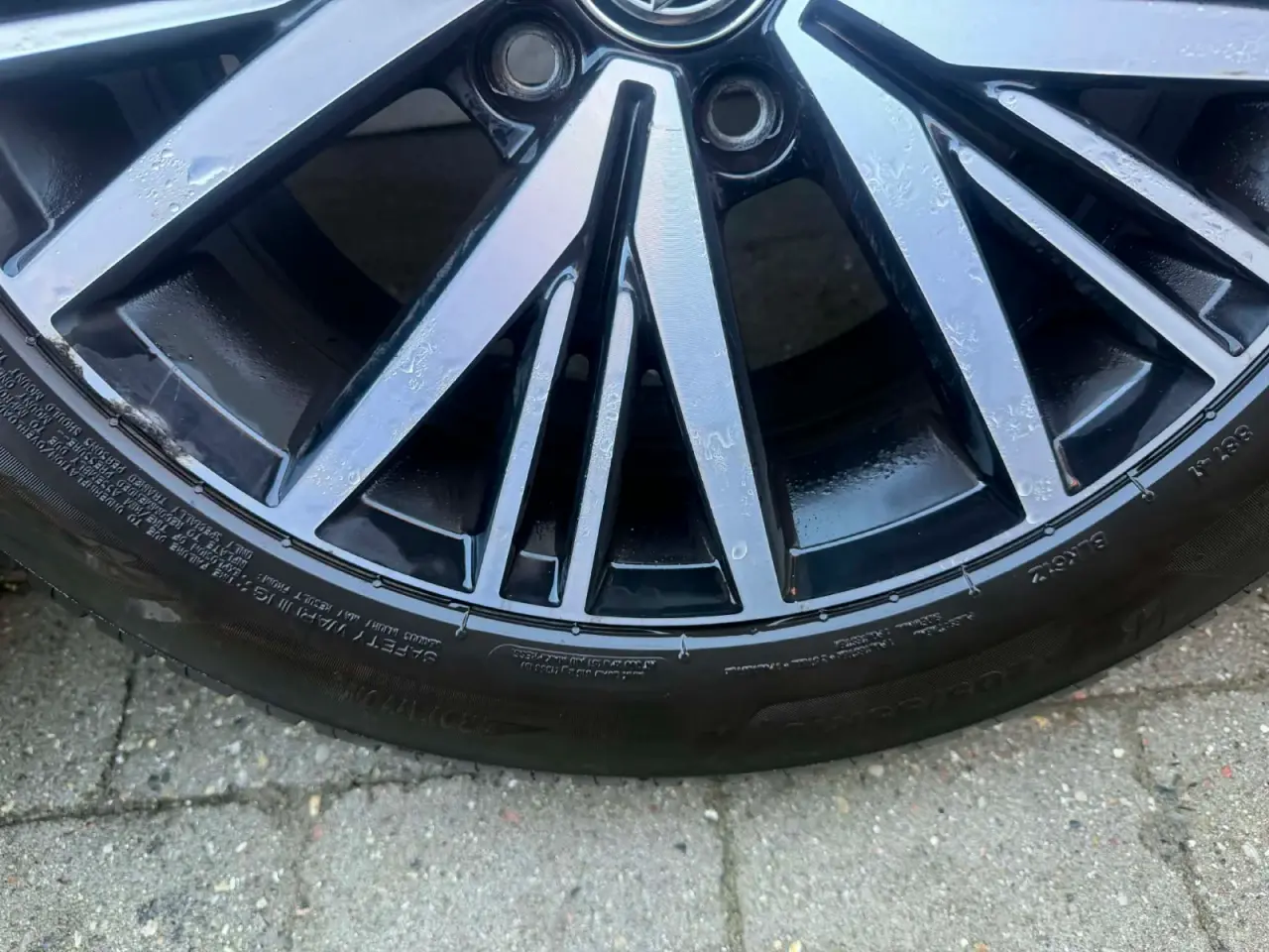 Billede 2 - Vw vinterdæk med Alufælge