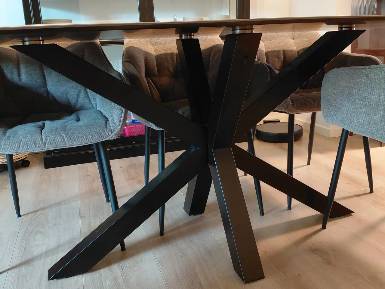 Billede 2 - Spisebord med keramisk bordplade