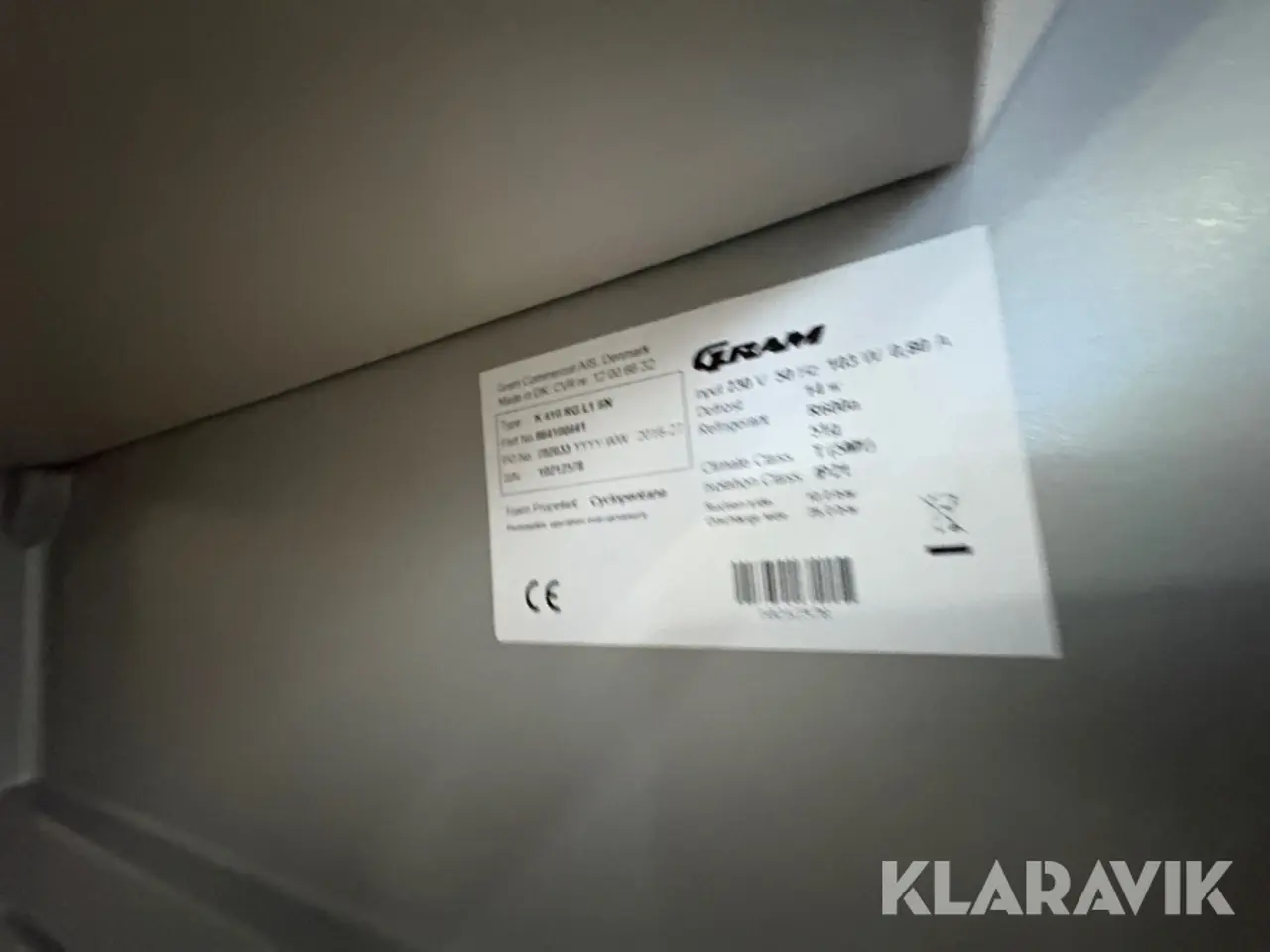 Billede 8 - Industrikøleskab Gram K 410 RG L1