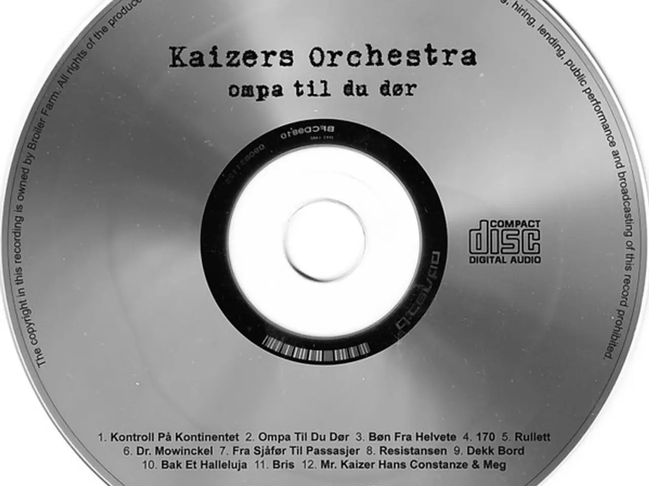 Billede 3 - Kaizers Orchestra – Ompa Til Du Dør – CD