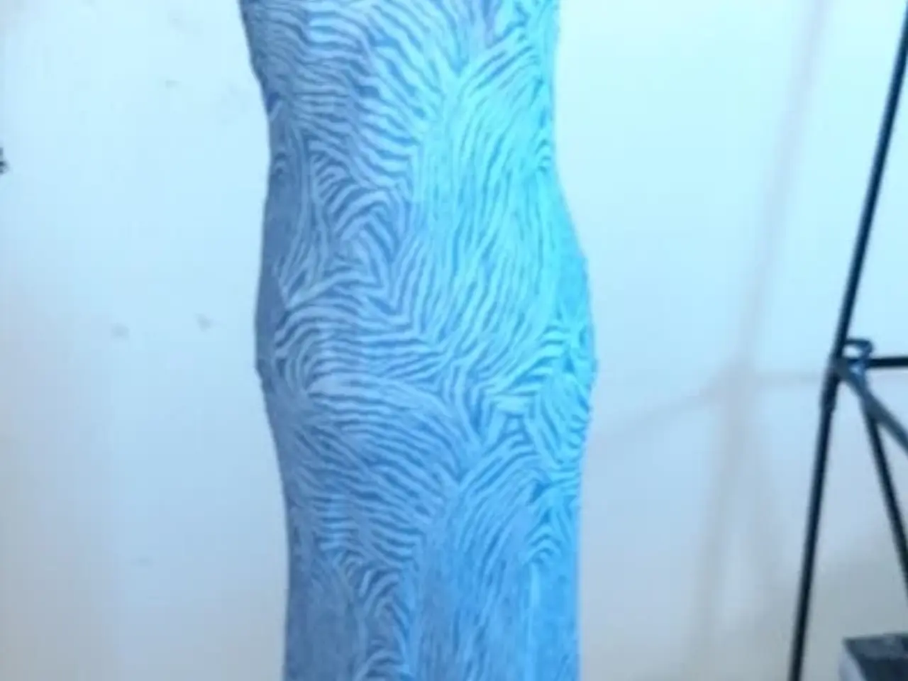 Billede 2 - Maxi i "blå Zebra"F.Debenhams(gulv lang)/ Str: 40 