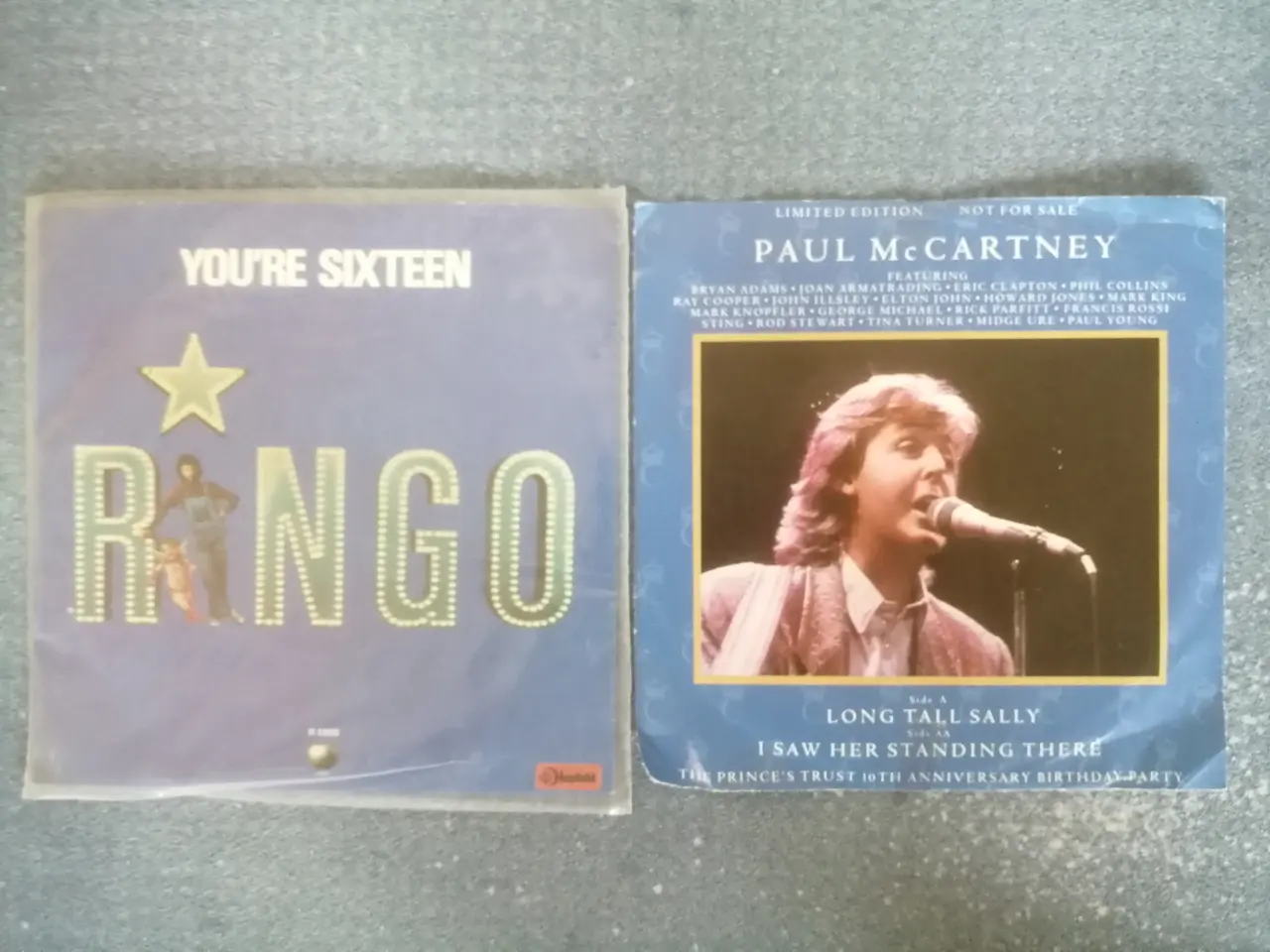 Billede 1 - Ringo Starr og Paul McCartney Singler