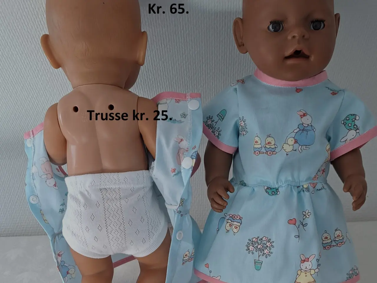 Billede 11 - Babyborn: Kjoler der passer til  fra 40 og 42cm. 