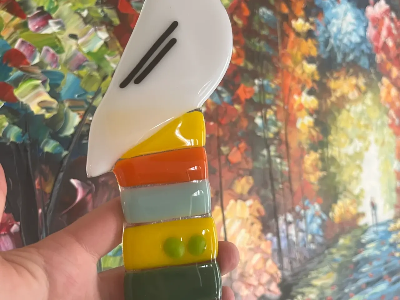 Billede 3 - Smuk glasfugl
