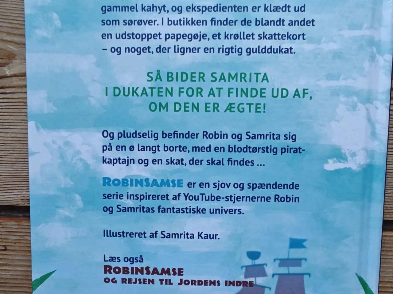 Billede 2 - RobinSamse på Skatteøen BOG