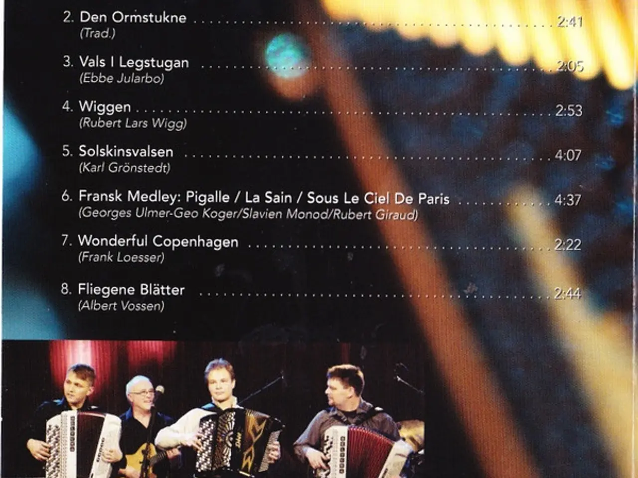 Billede 4 - Kristian*, Jesper* &… – Harmonika Træffere II – CD