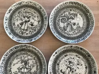 Bjørn wiinblad platter - årstiderne