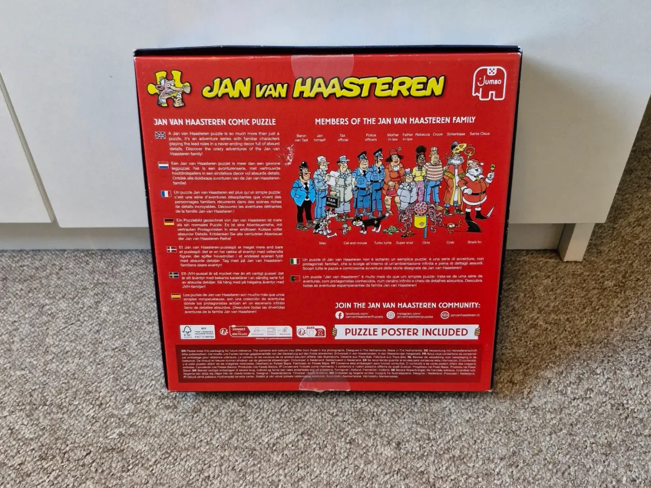 Billede 2 - Jan van Haasteren, Jumbo, Step Aboard, 1000 stk