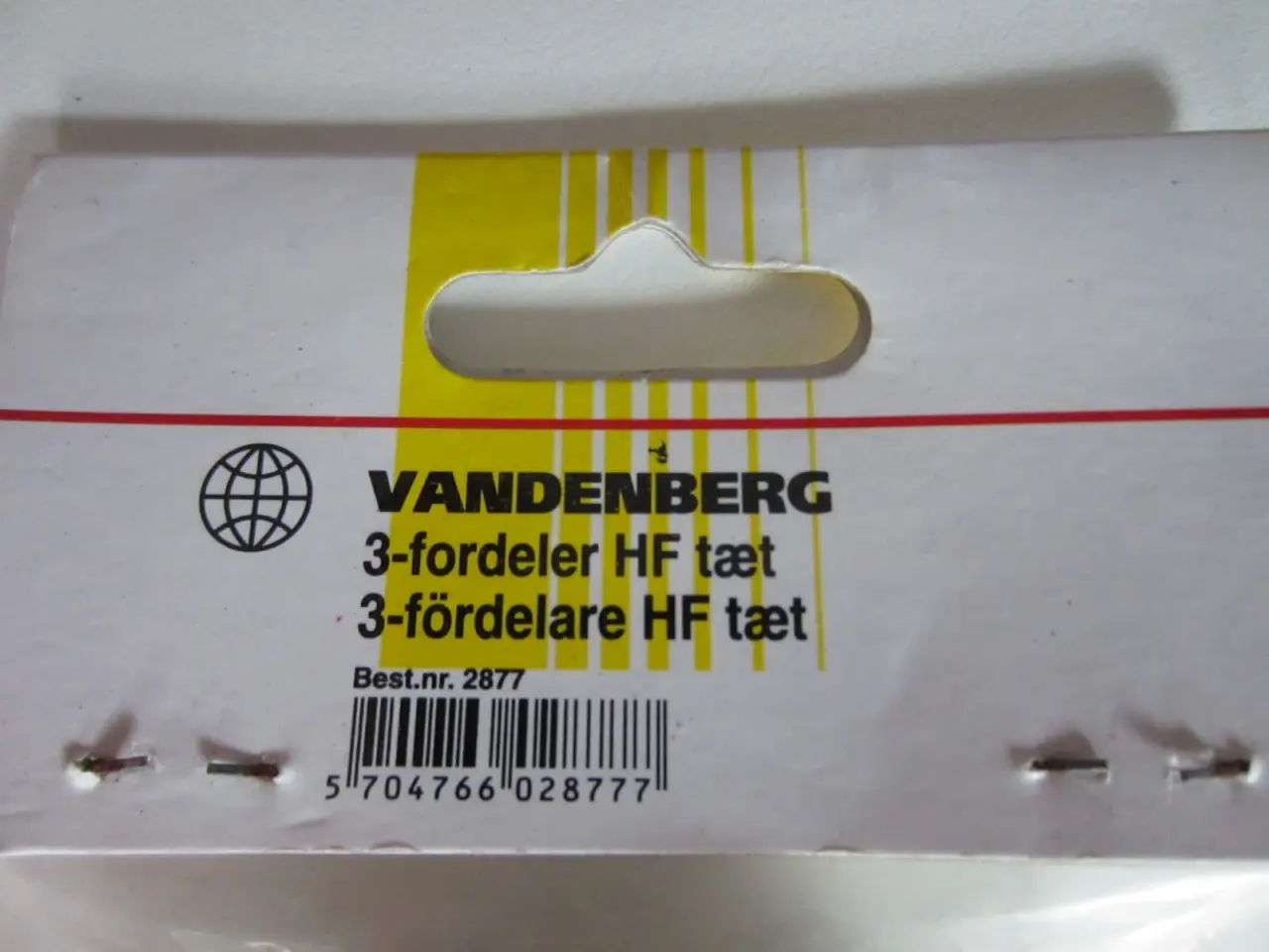 Billede 2 - VANDENBERG 3 vejs antennefordeler til