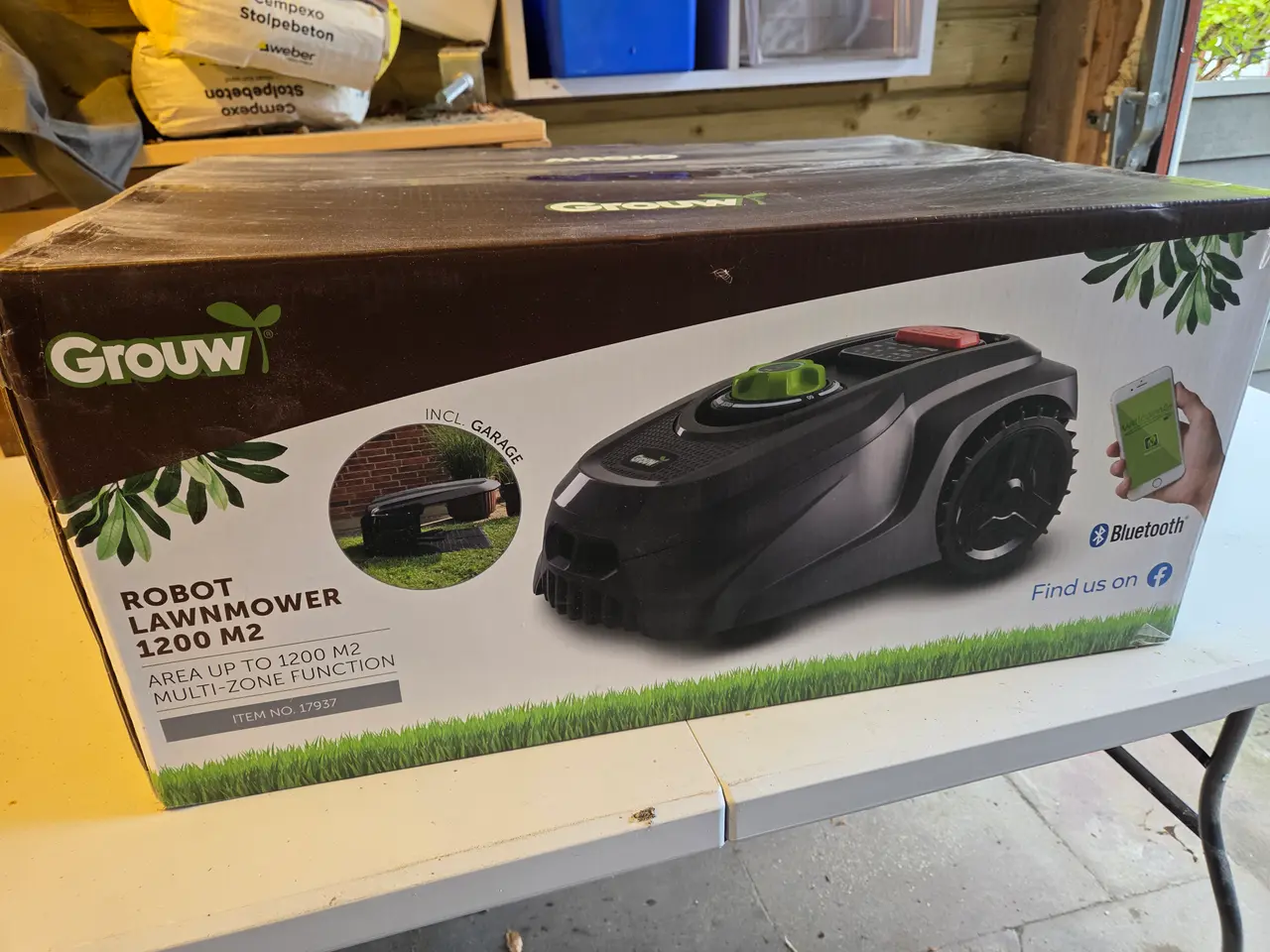 Billede 1 - Grouw - Robotplæneklipper 1200M2 