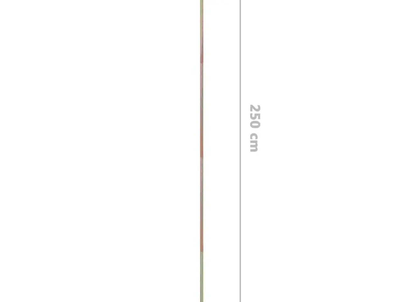 Billede 6 - Stænger til solsejl 2 stk. 250 cm galvaniseret stål