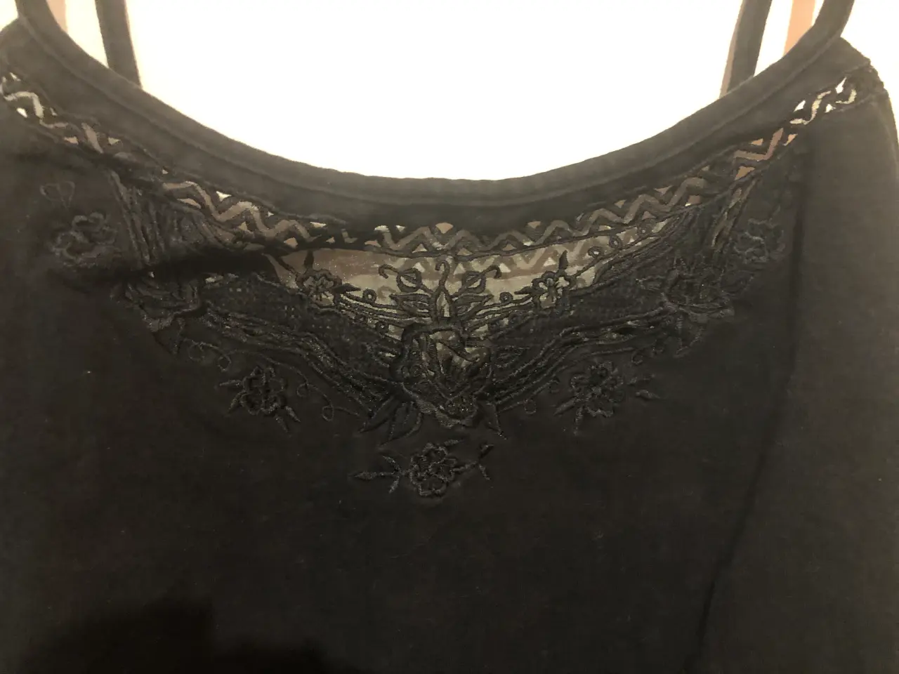 Billede 2 - Bodystocking fra Together i sort med flot blonde