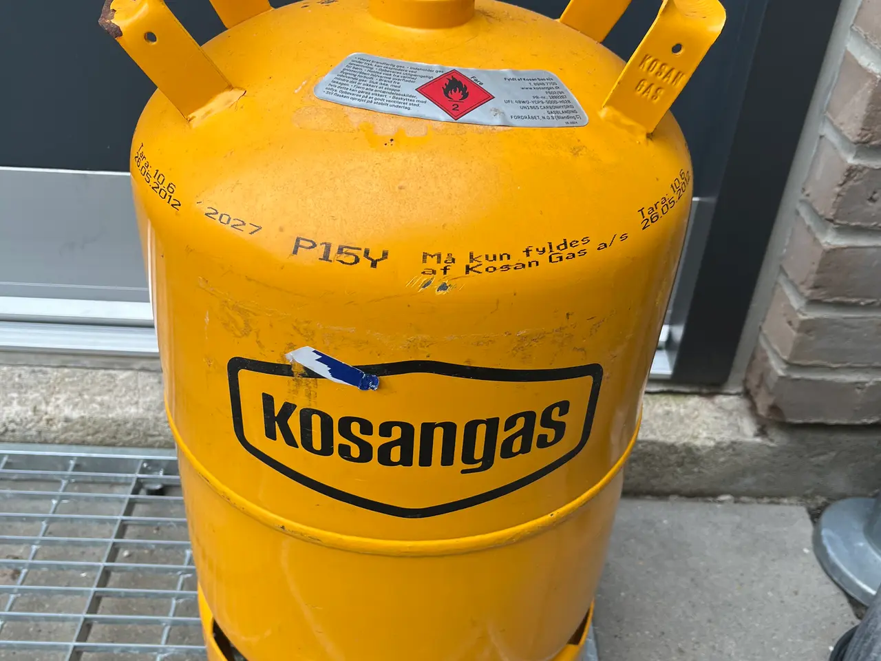 Billede 1 - Fuld 11 kg gasflaske