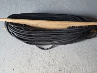 Gummikabel 5x1,5 kvadrat, sort