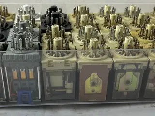 blandet Plug-In relæ parti 32pcs Schrack Releco