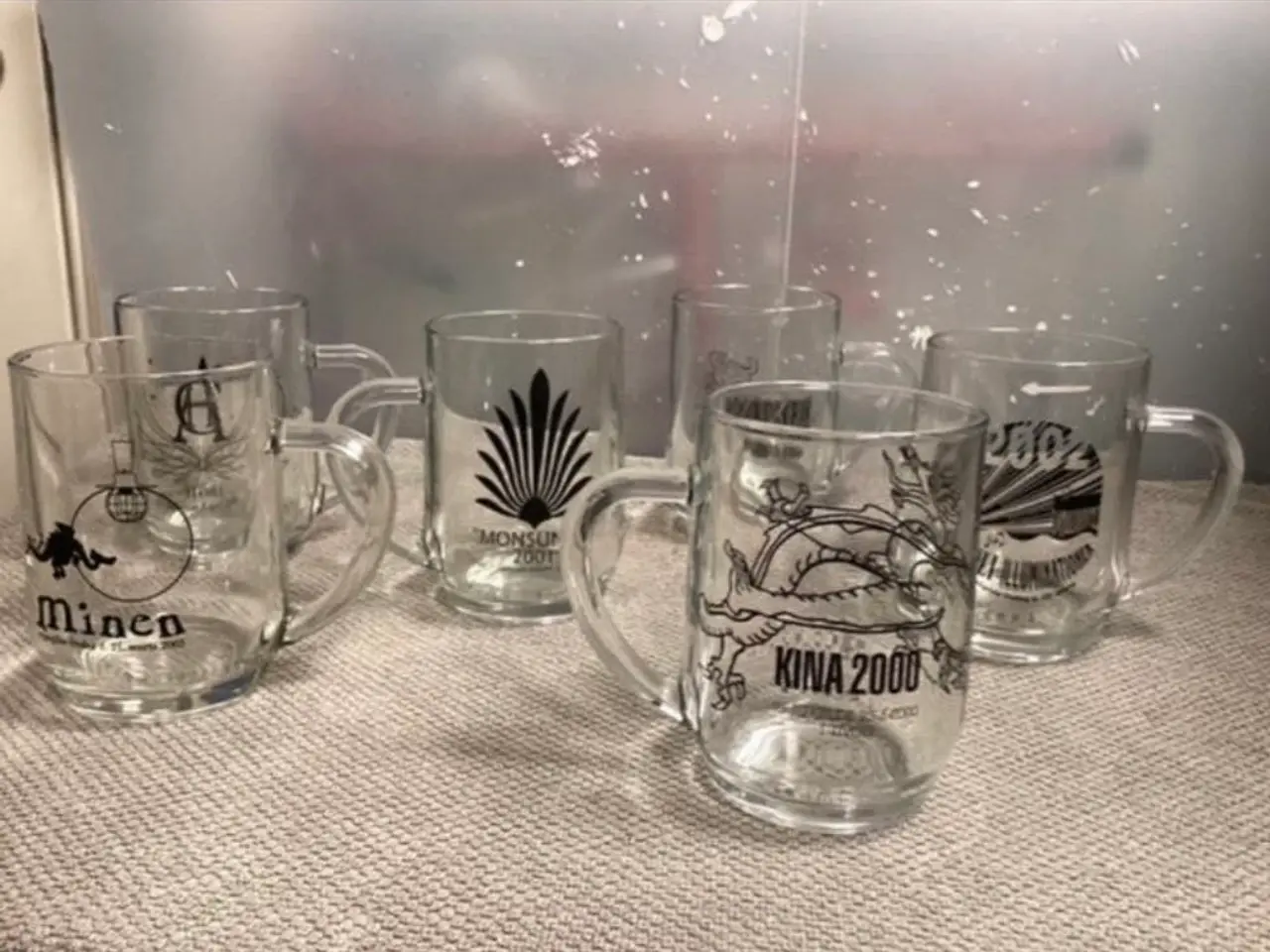 Billede 2 - 6 styk Tivoli års glas