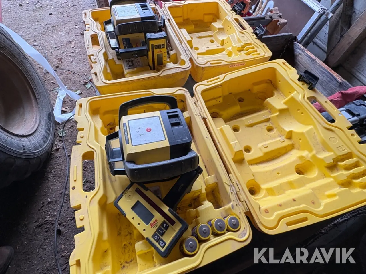 Billede 3 - Rotationslaser 2 styk Leica rugby 610