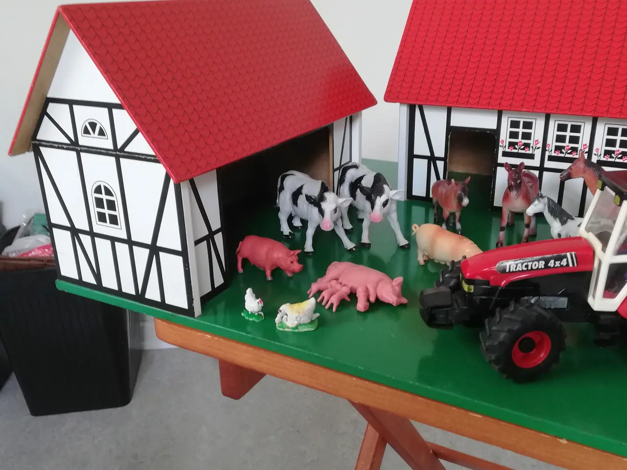 Billede 2 - Bondegård Top Toy med dyr og traktor