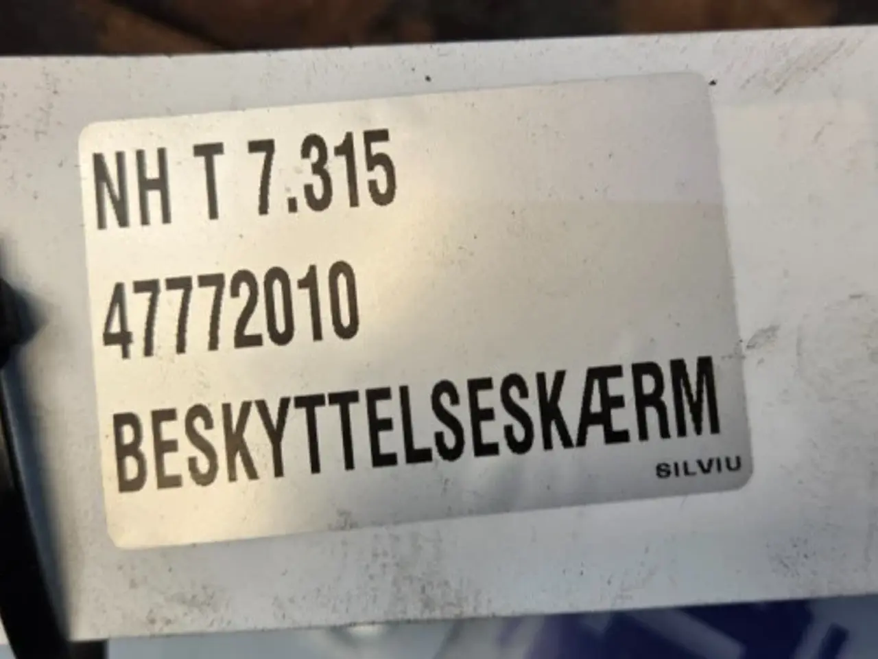 Billede 14 - New Holland T7.315 Beskyttelseskærm 47772010