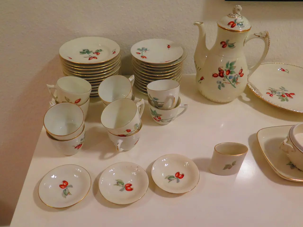 Billede 1 - Kaffestel fra B&G, Balder/Heimdal, model "Hyben"