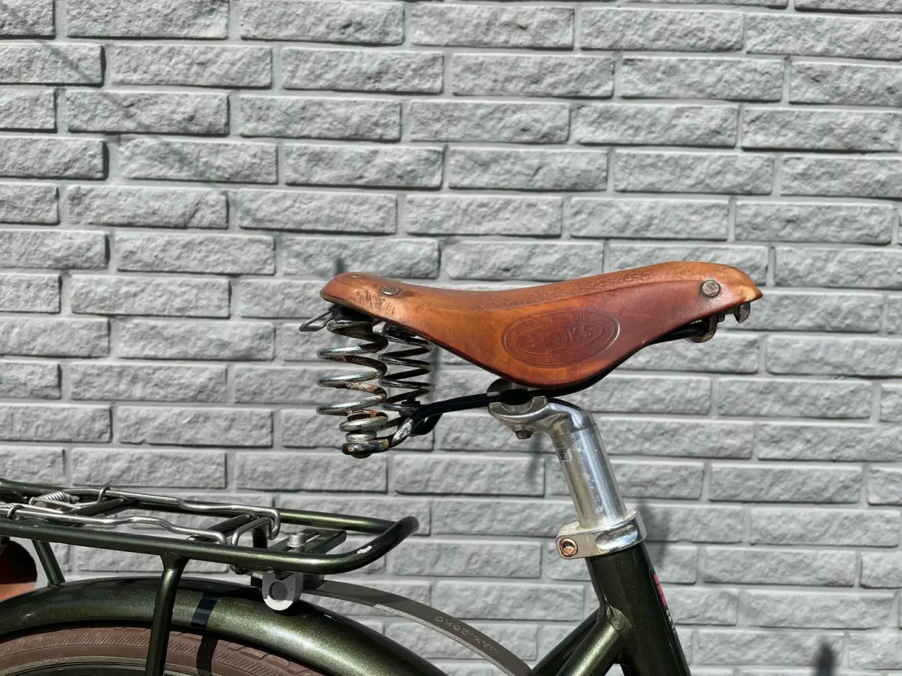 Billede 5 - Grøn retro-perle : Chri Chri cykel fra Batavus