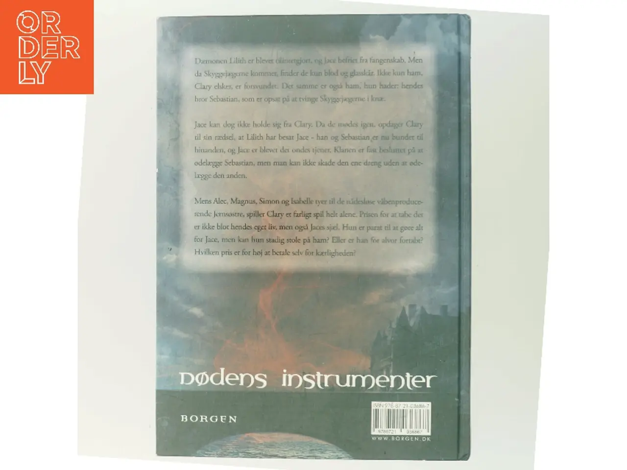 Billede 3 - Dødens instrumenter De fortabte sjæles by af Cassandra Clare (Bog)