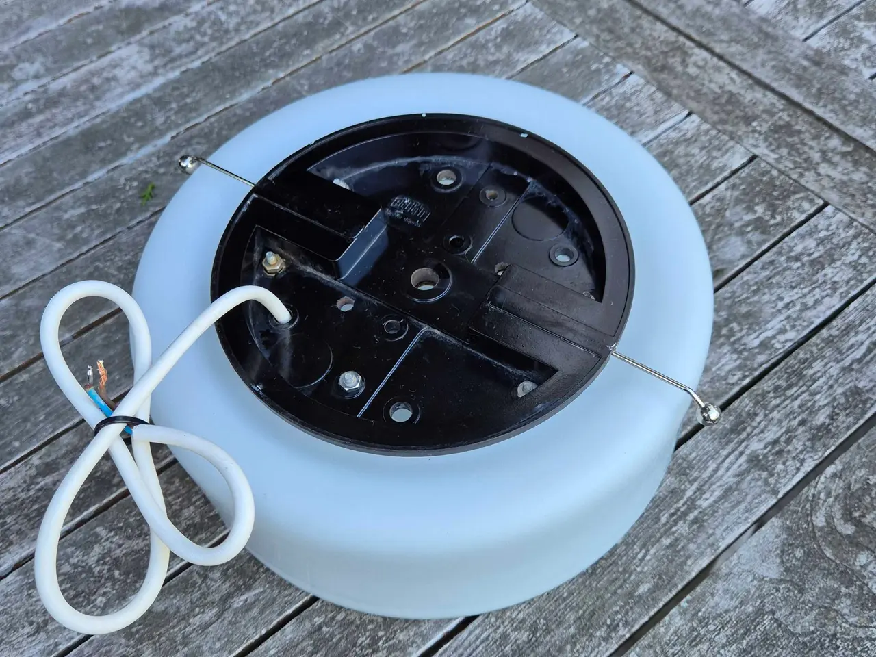 Billede 11 - Rund plafond i opalglas til loft eller væg