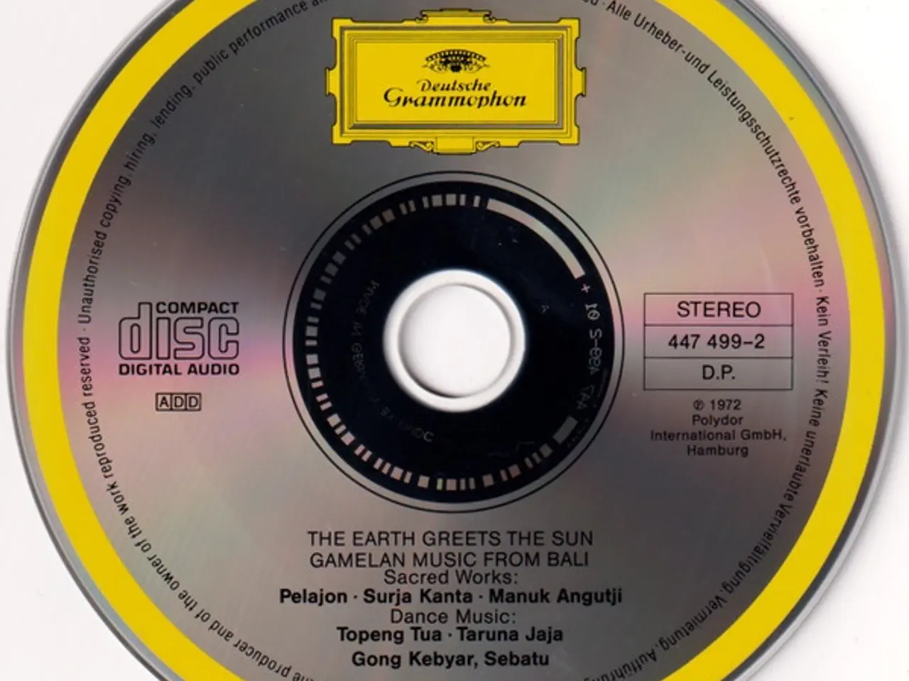 Billede 3 - Gong Kebyar, Sebatu – The Earth Greets The… – CD