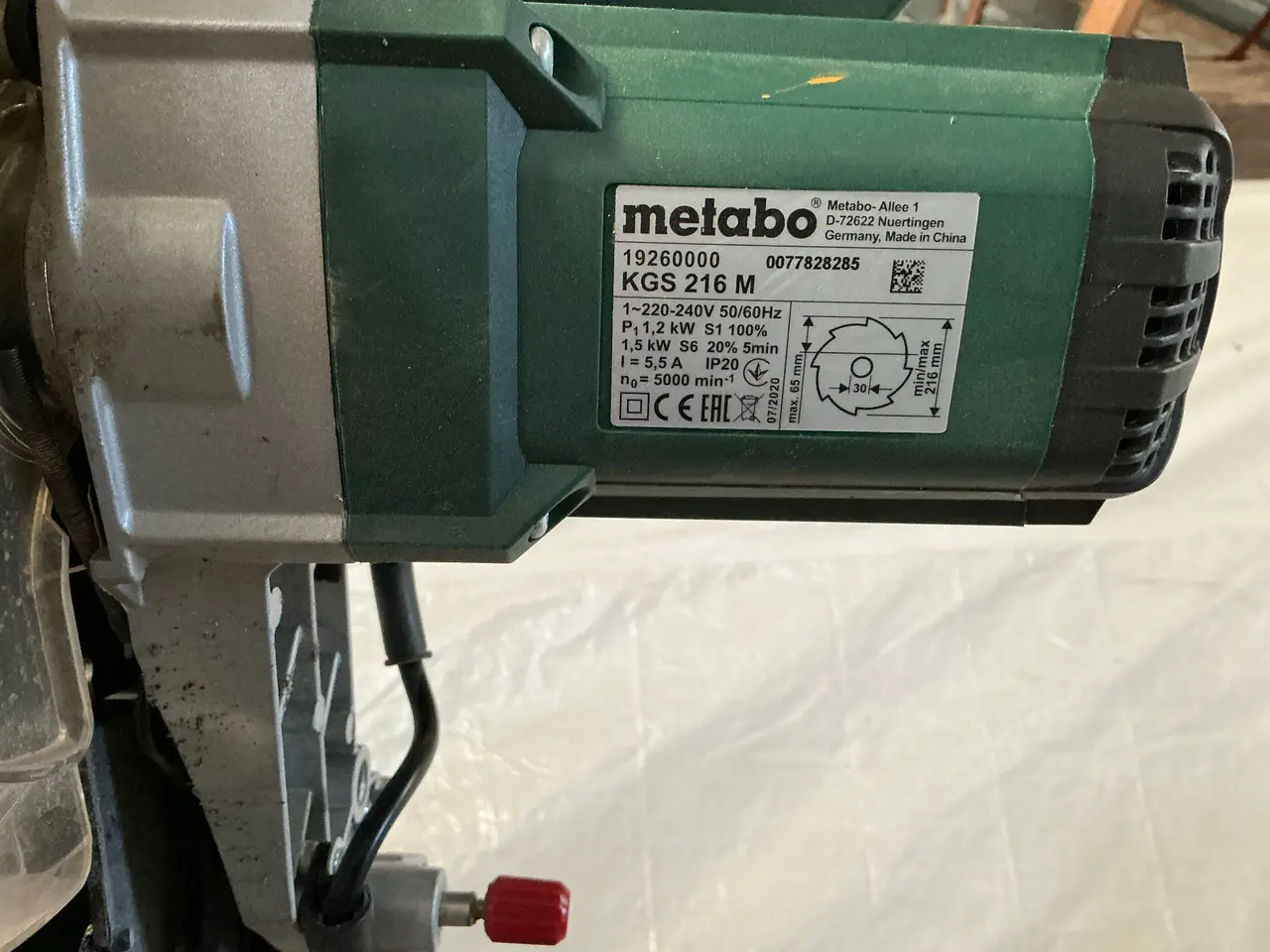 Billede 3 - Metabo gerings sav