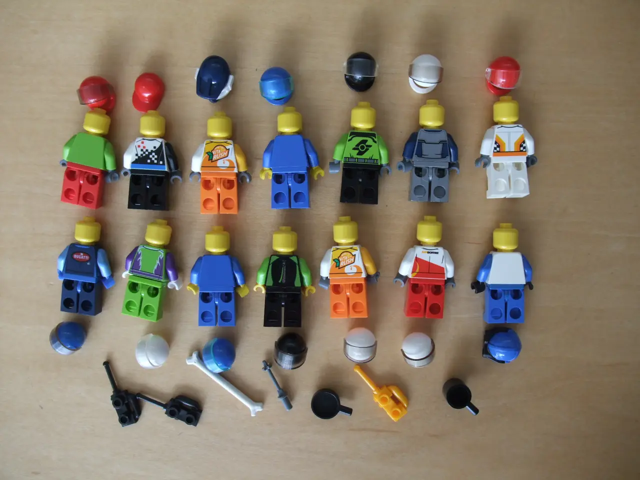 Billede 5 - Lego Driver/Racers Figurer+Tilbehør 