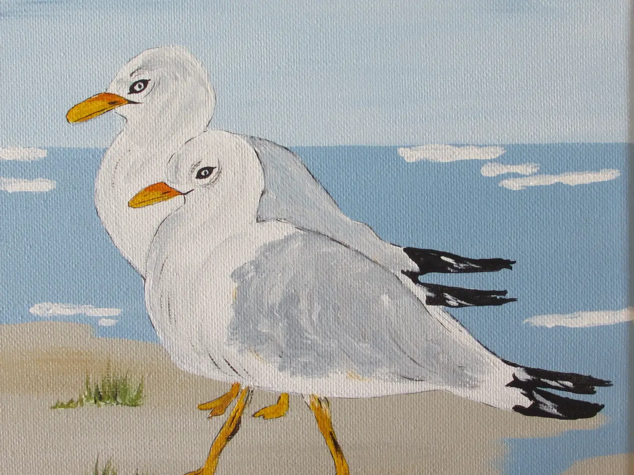 Billede 1 - ACRYL-MALERI nr. 476