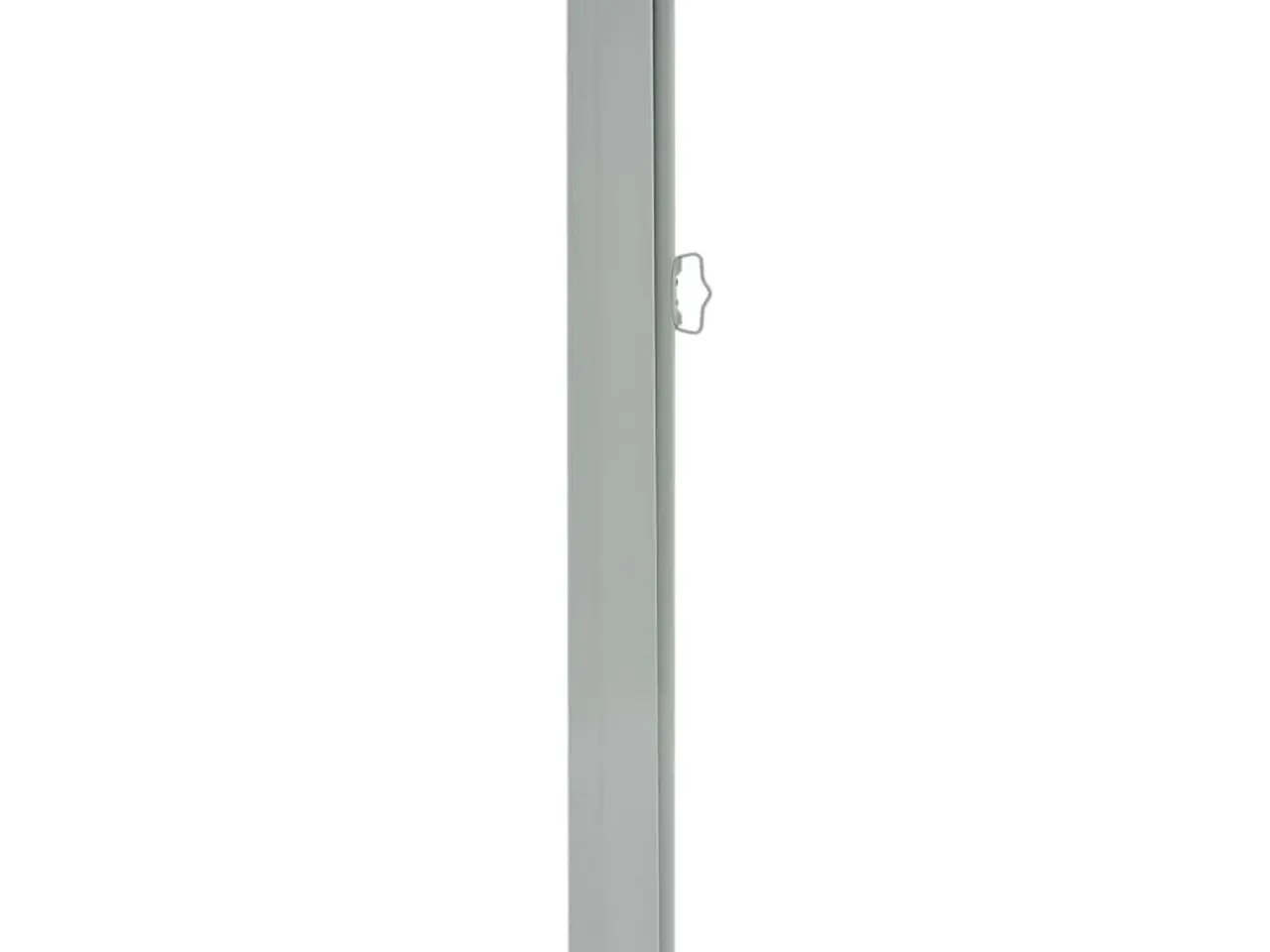 Billede 3 - Sammenrullelig sidemarkise til terrassen 100 x 300 cm sort