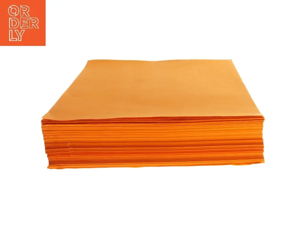 Billede 2 - Orange A4 ark (str. 30x21 cm)