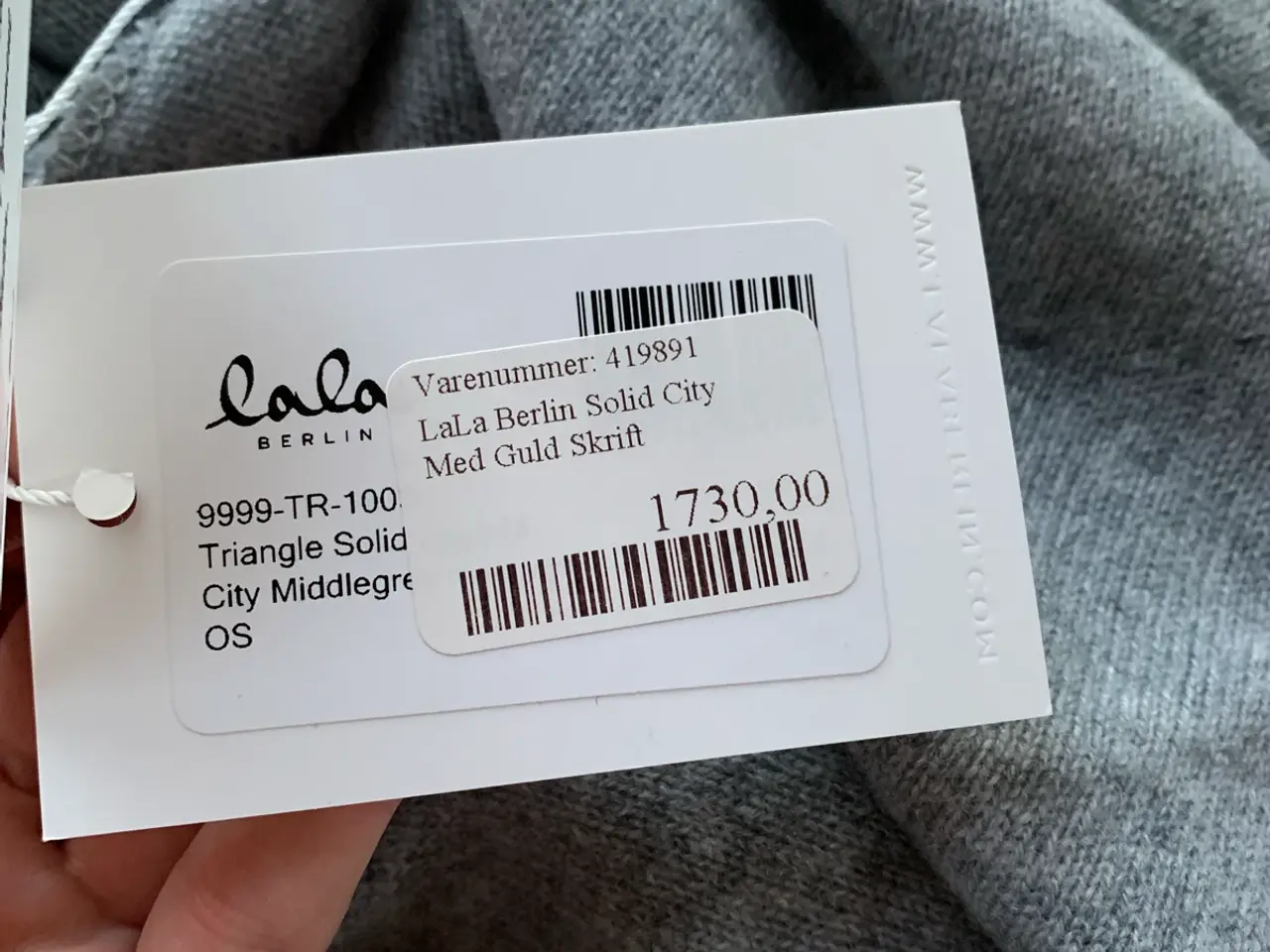 Billede 4 - Lala Berlin cashmere tørklæde