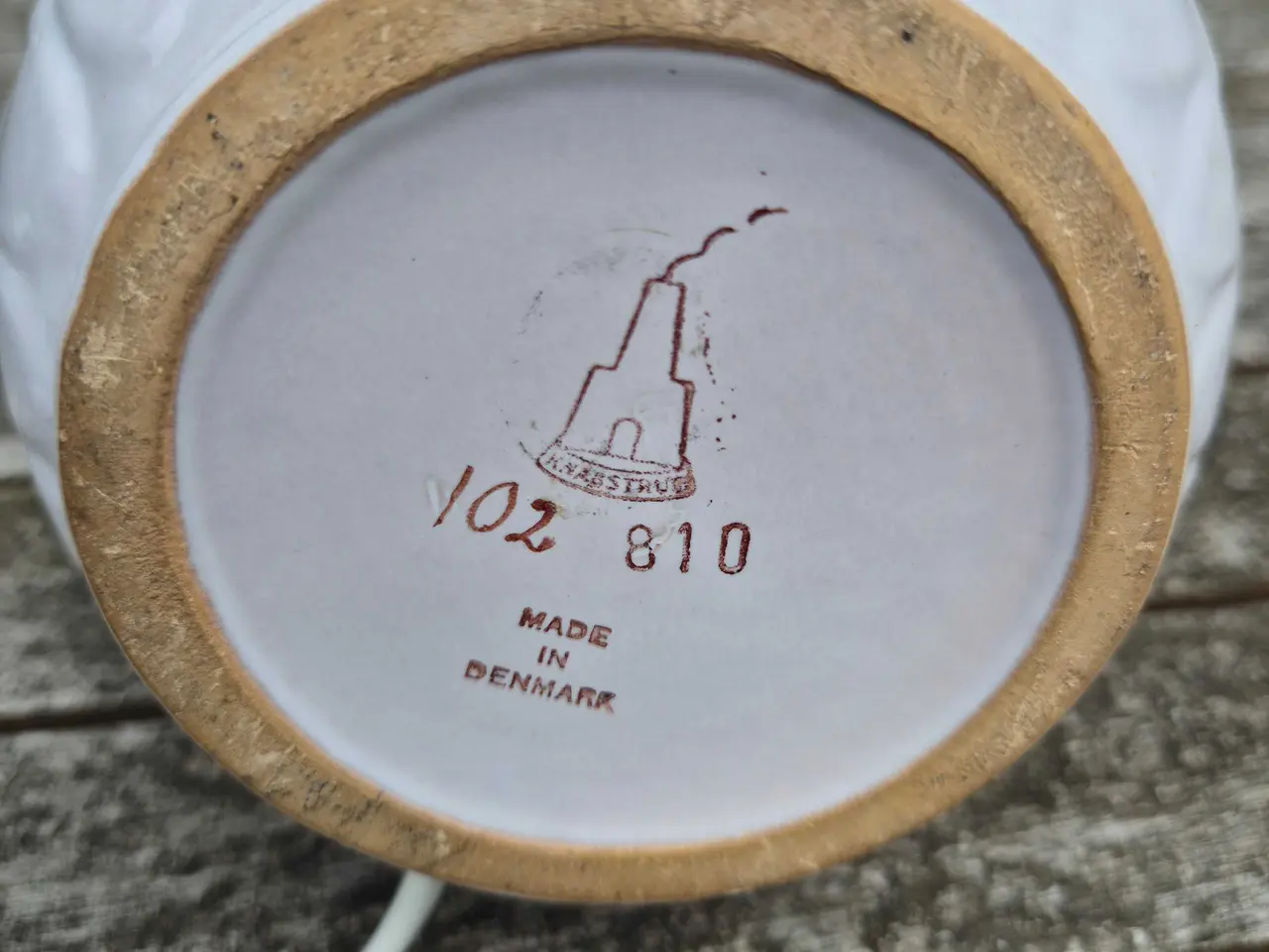 Billede 8 - Elegant hvid bordlampe fra Knabstrup